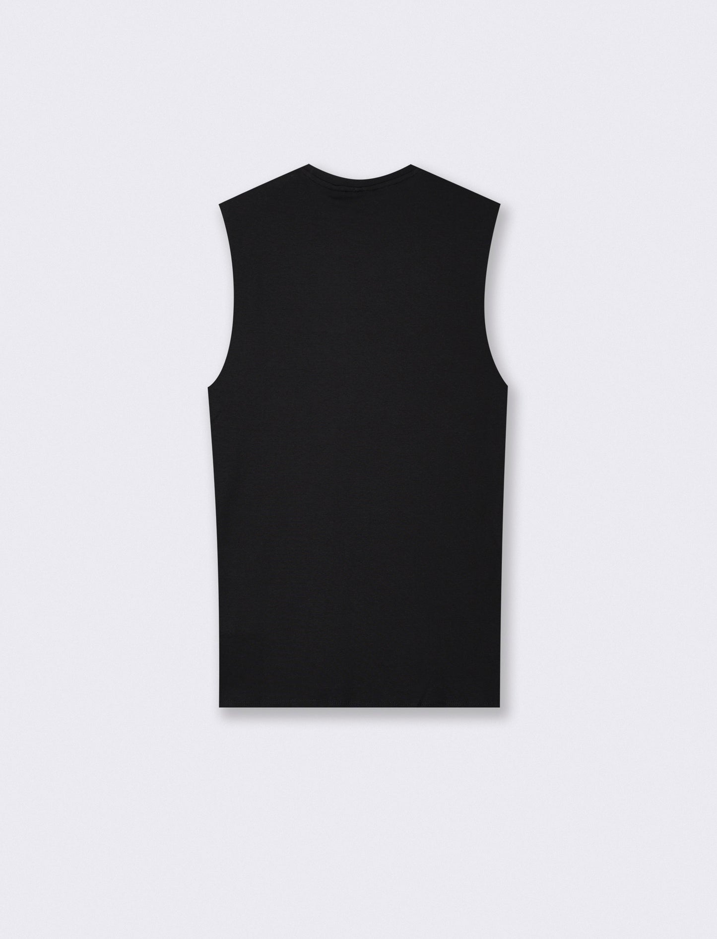 T-SHIRT SENZA MANICHE - Nero