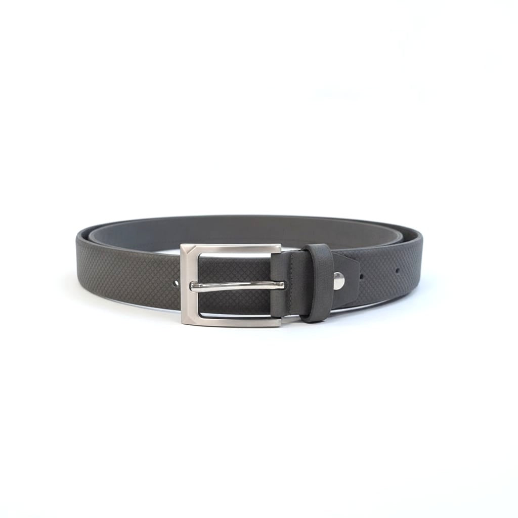 Cintura con fusto stampa geometrica uomo - Grigio