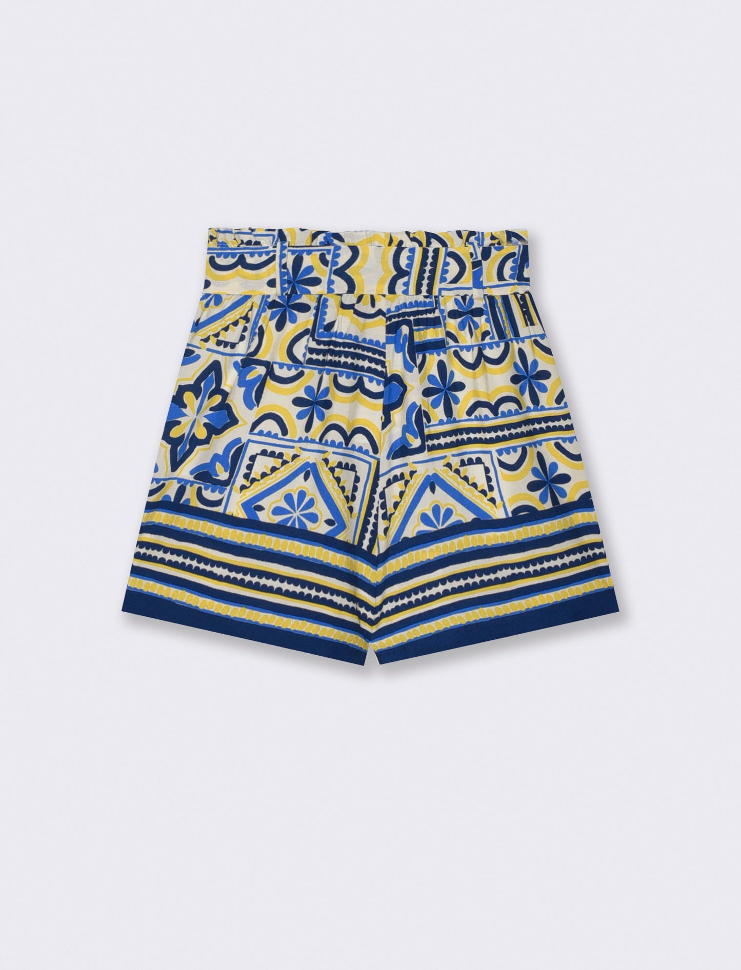 Short Vita Alta con Fusciacca e Tasche - var 2