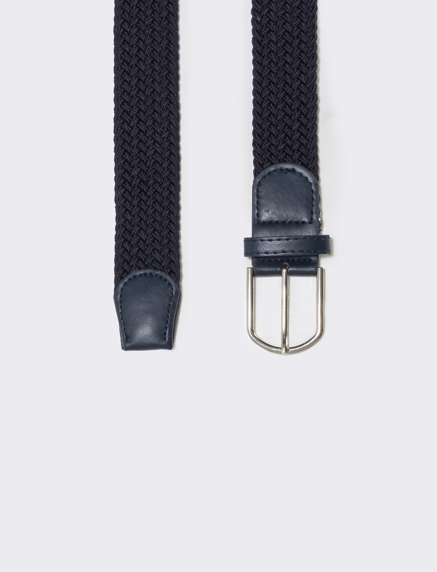 Woven elastic belt for men - Blue