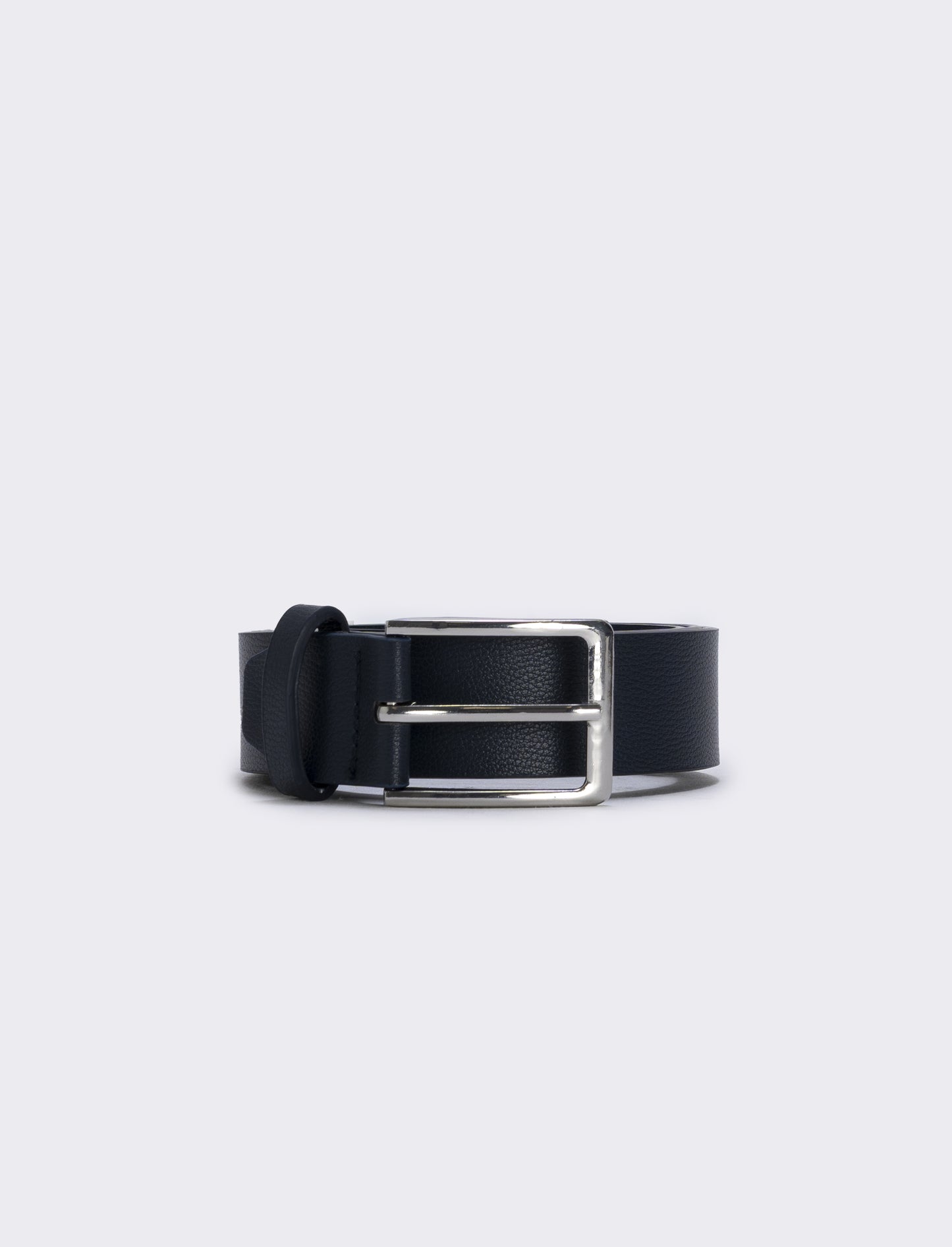 Men's 3.5 cm Elegant and Versatile Basic Belt - Blue