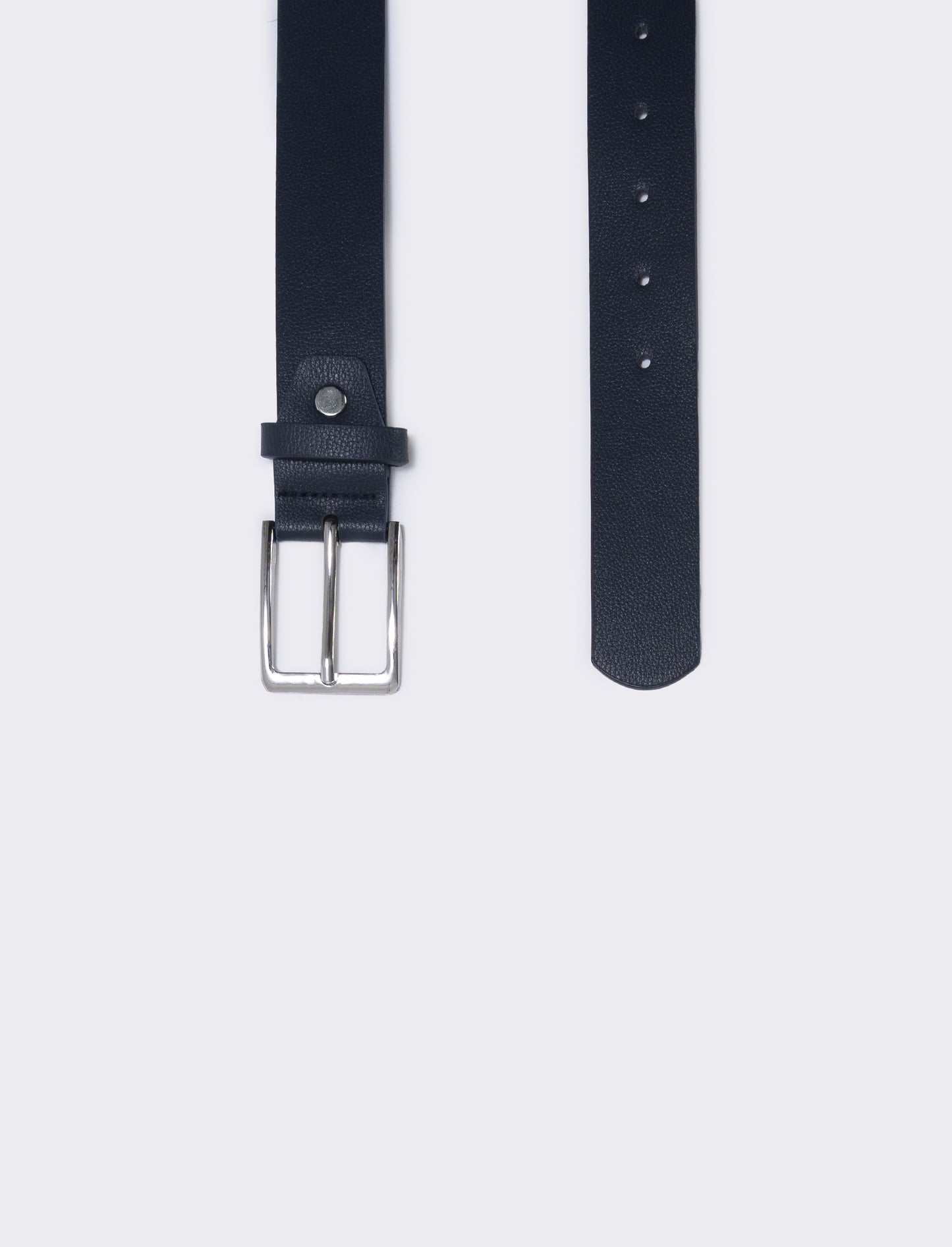 Men's 3.5 cm Elegant and Versatile Basic Belt - Blue