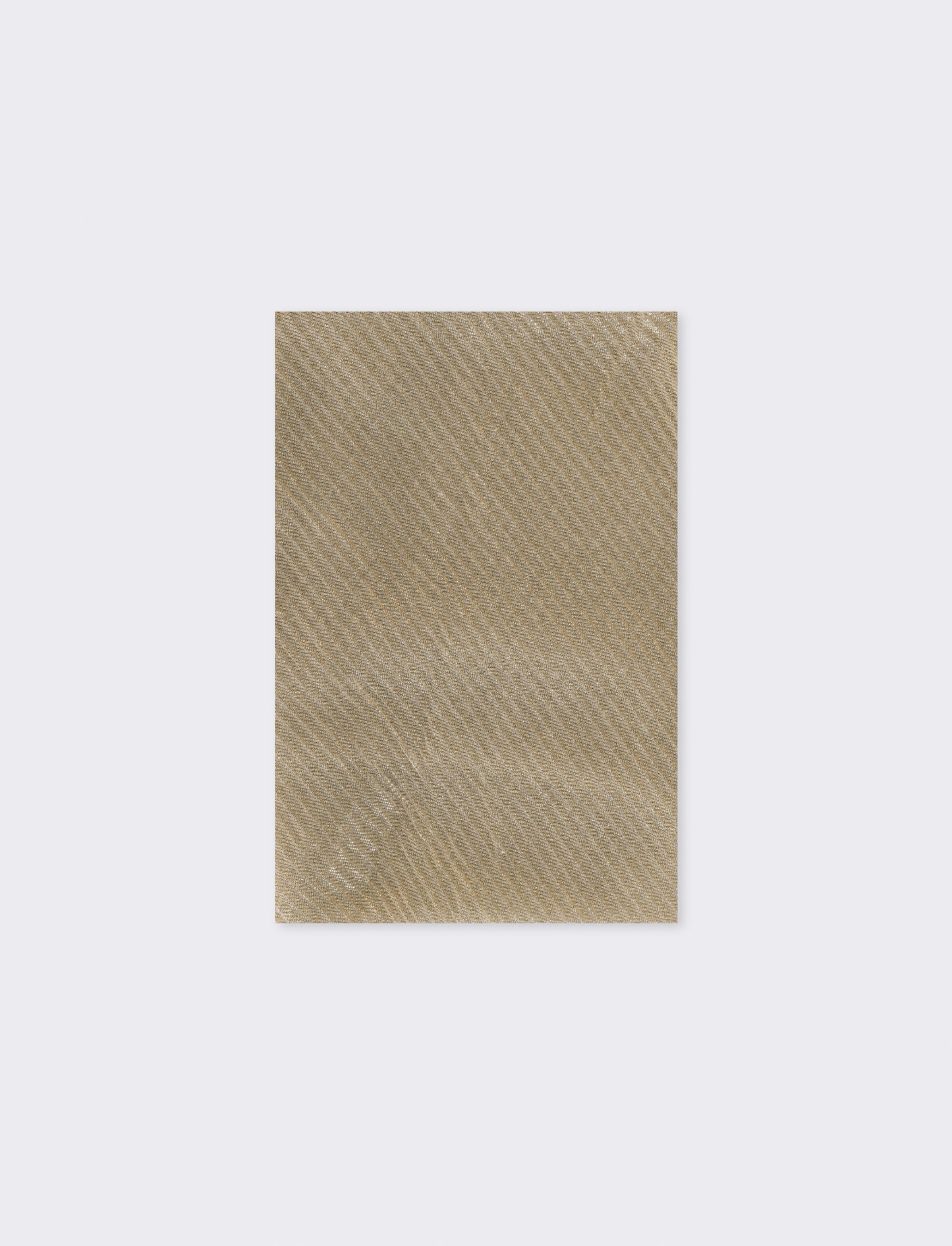 Foulard plissettato metallizzato - Oro