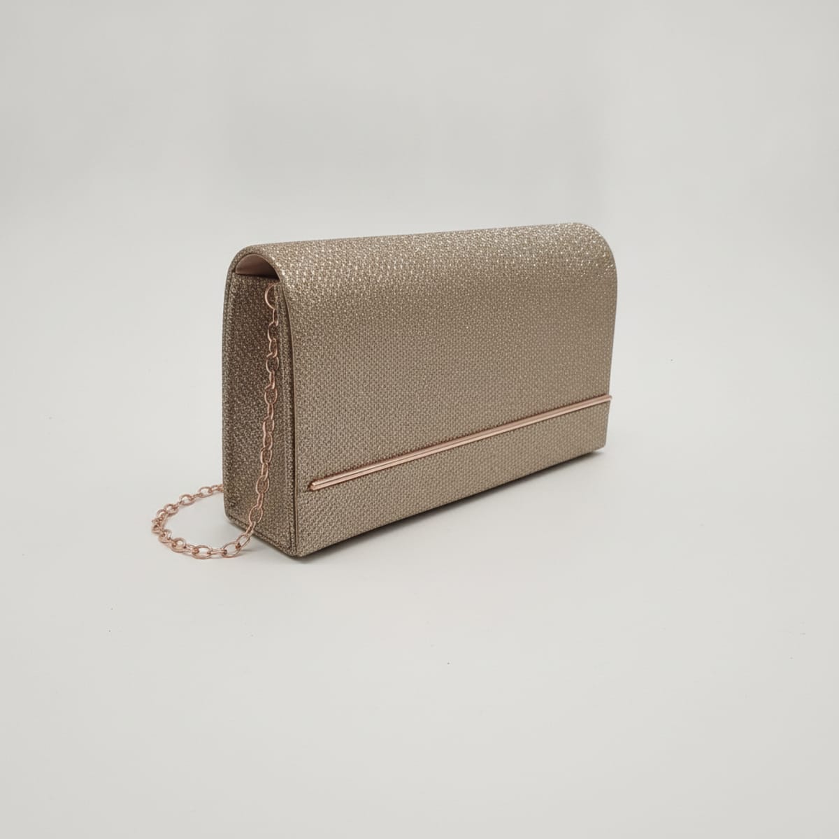 Pochette donna lurex cerimonia - Rosa