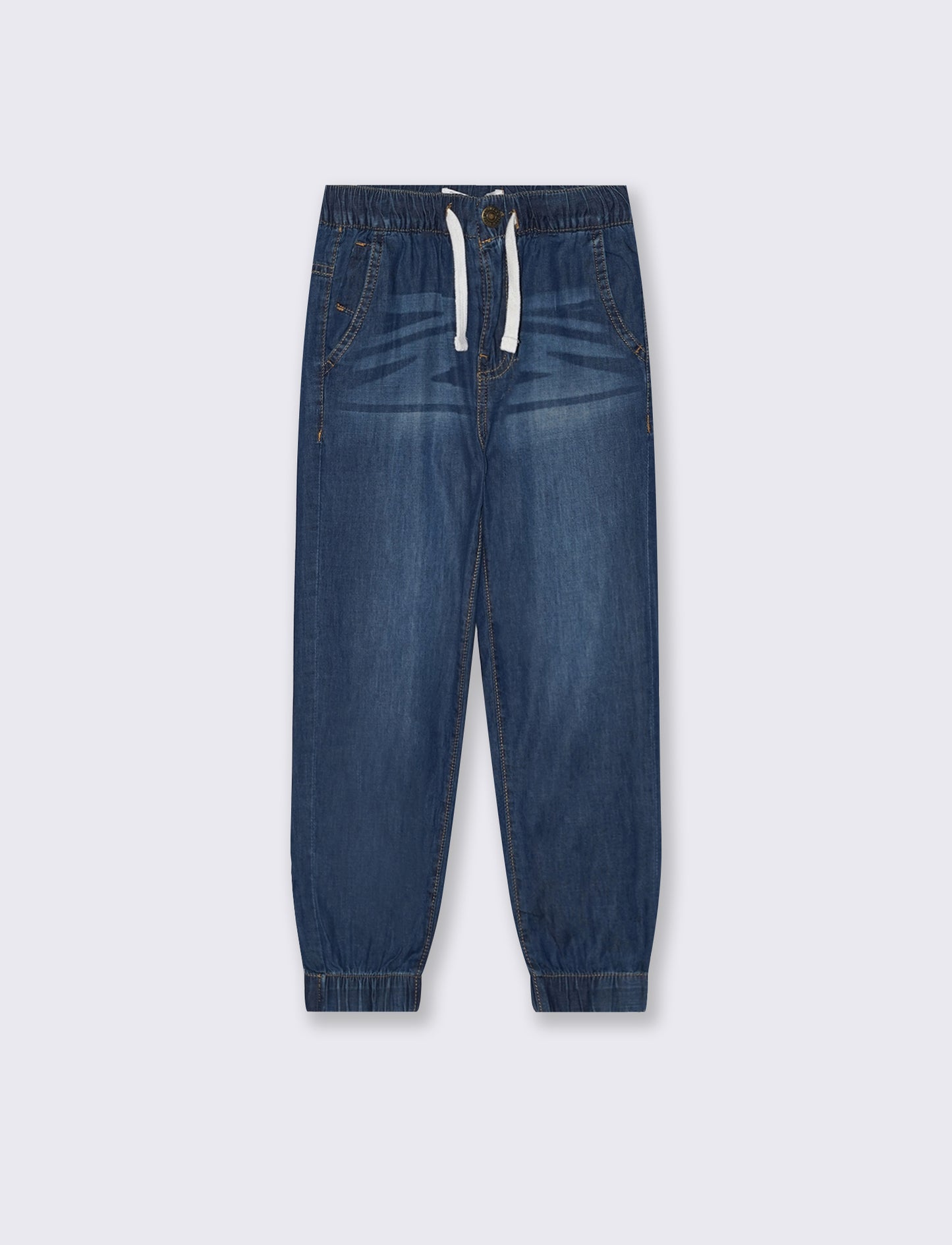 Jogger in Chambray per uno stile casual - Denim