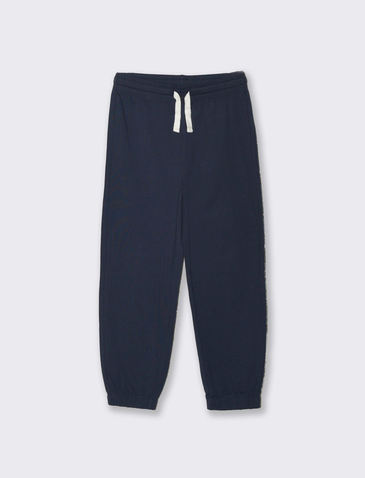 Cotton Jersey Comfortable Joggers - Blue