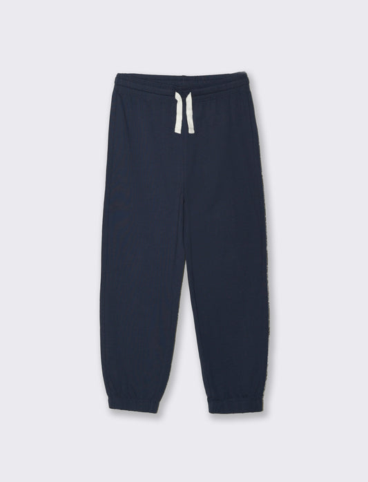 Jogger in jersey di cotone comodi - Blu