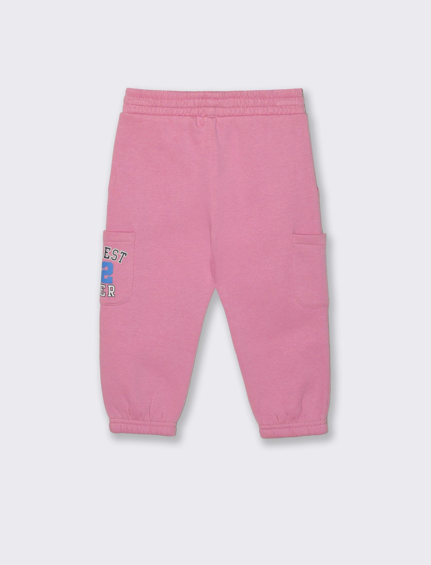 Jogger ampi con tasche e coulisse - Rosa candy