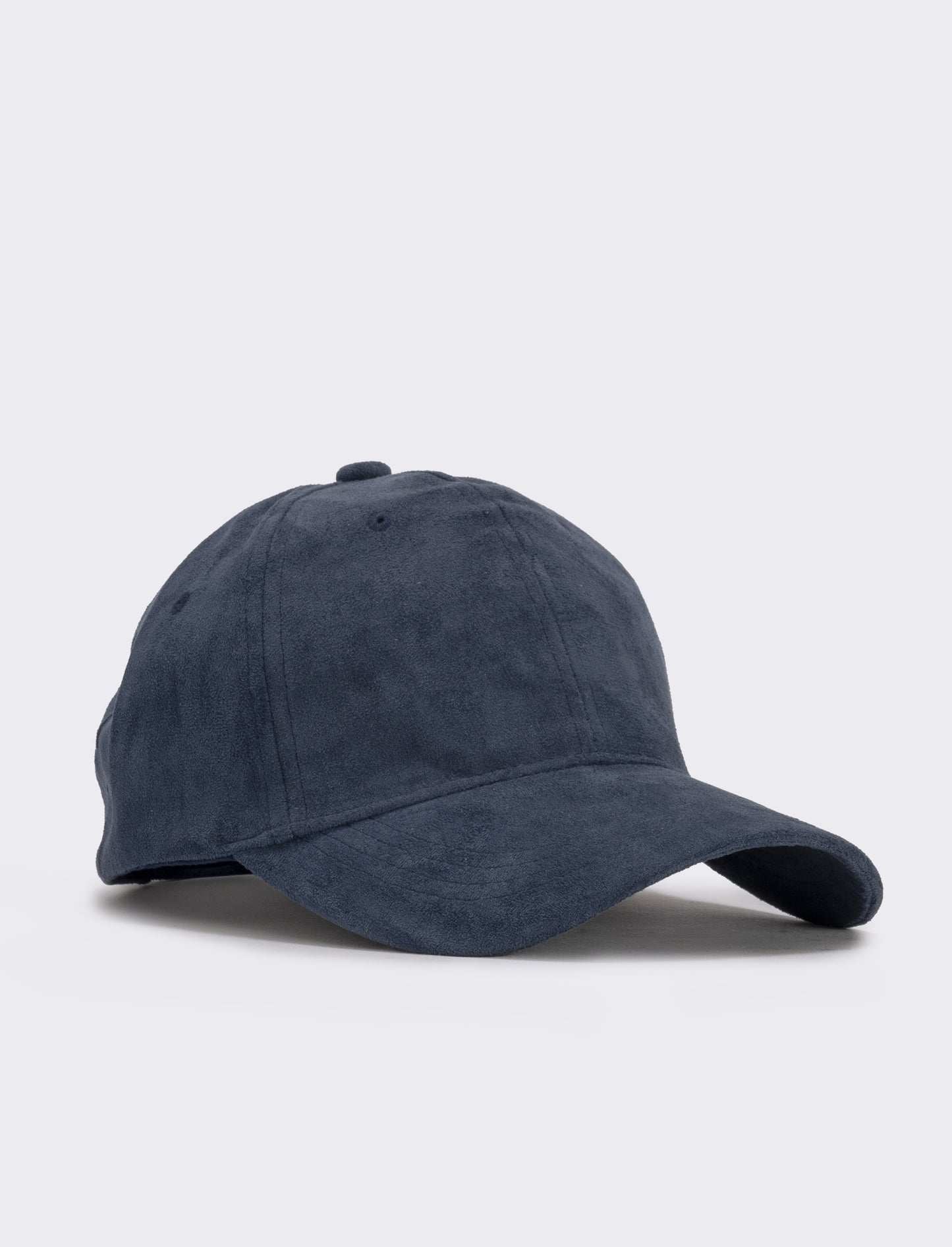 Cappello in suede per uomo baseball - Blu