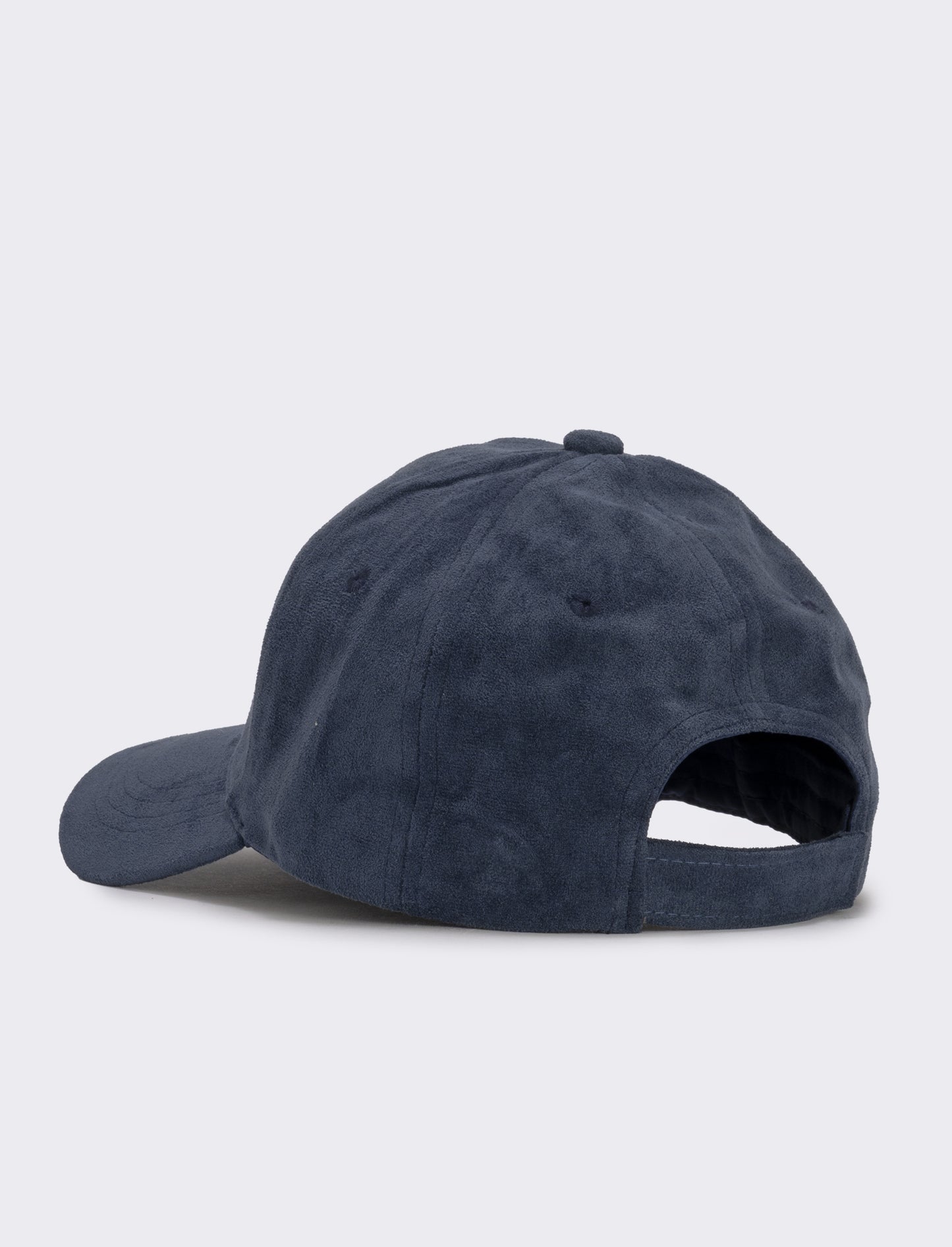 Cappello in suede per uomo baseball - Blu