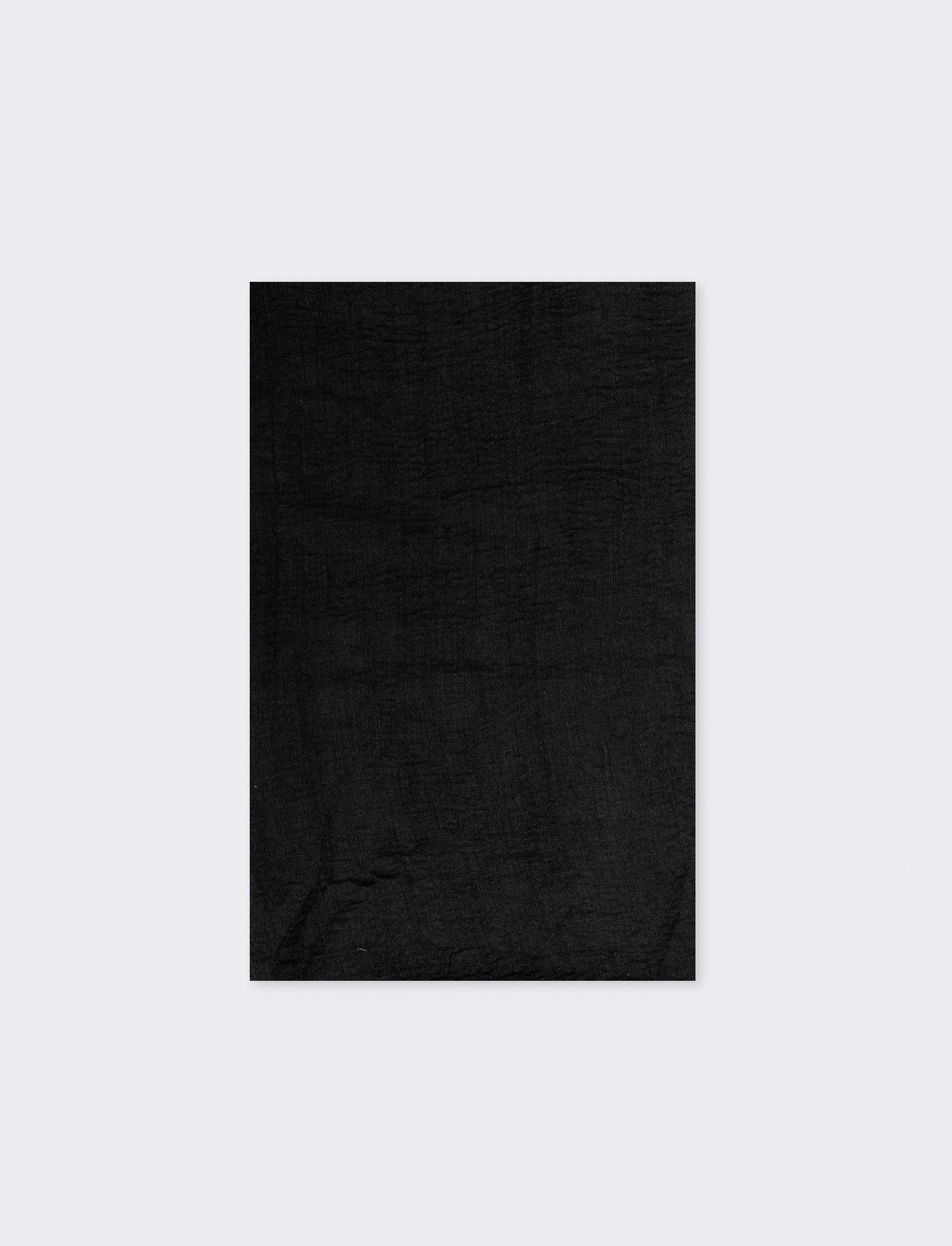 Foulard donna garzato - Nero