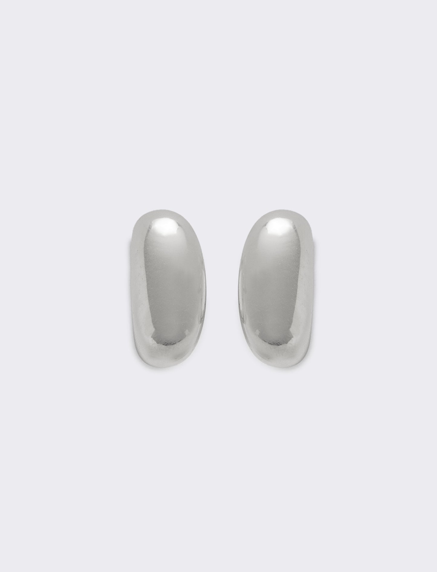 Drop Earrings in Iron for Women - Silver