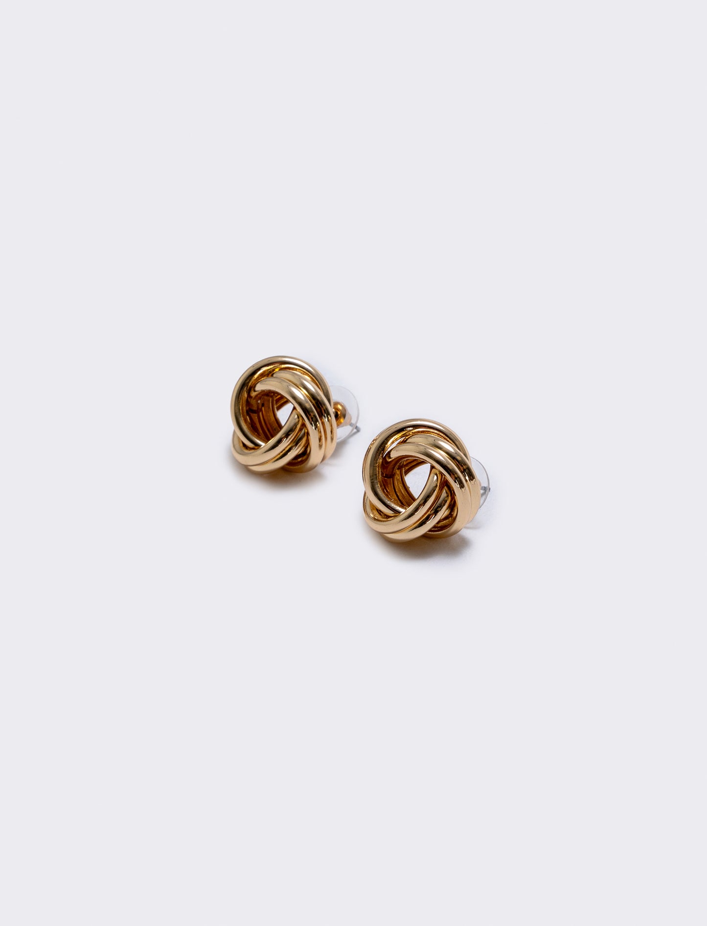 Ear Studs with Nautical Knot - Gold