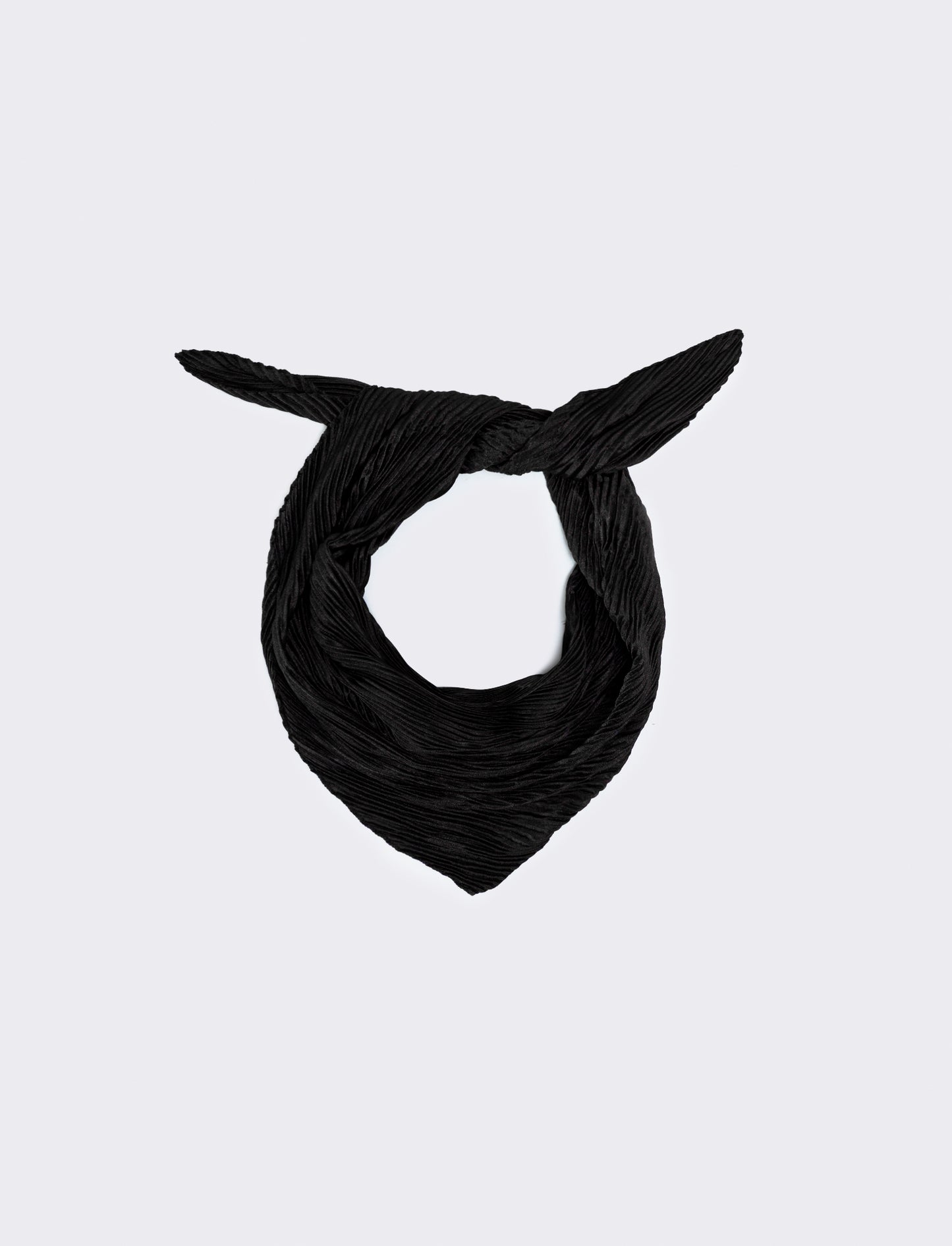 Foulard Quadrato Unito Elegante - Nero