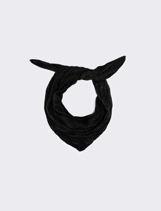 Foulard Quadrato Unito Elegante - Nero