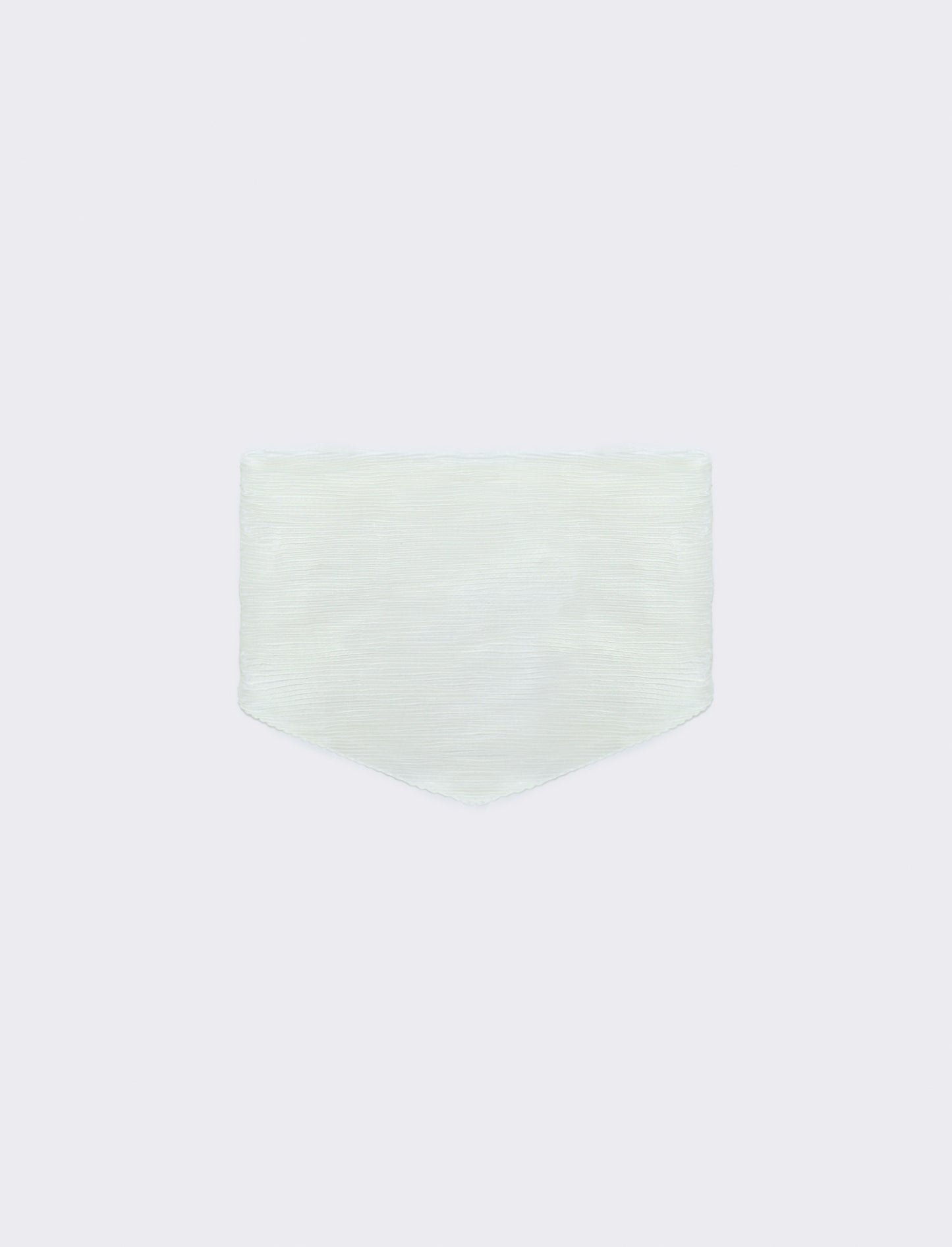 Foulard Quadrato Unito Elegante - Bianco