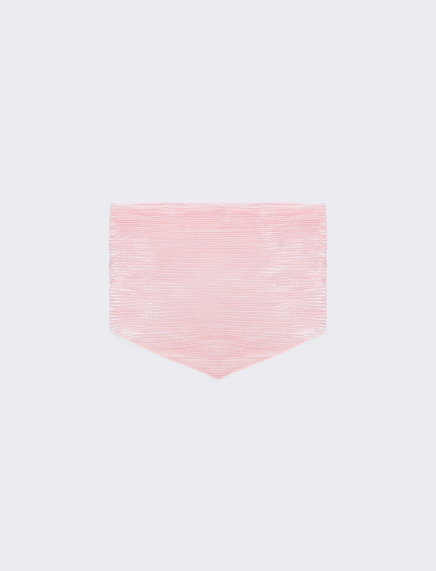 Elegant Solid Square Scarf - Pink