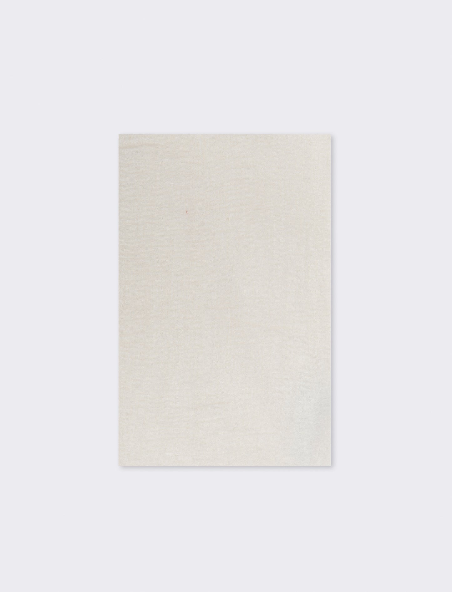 Foulard unito sfrangiato - Bianco