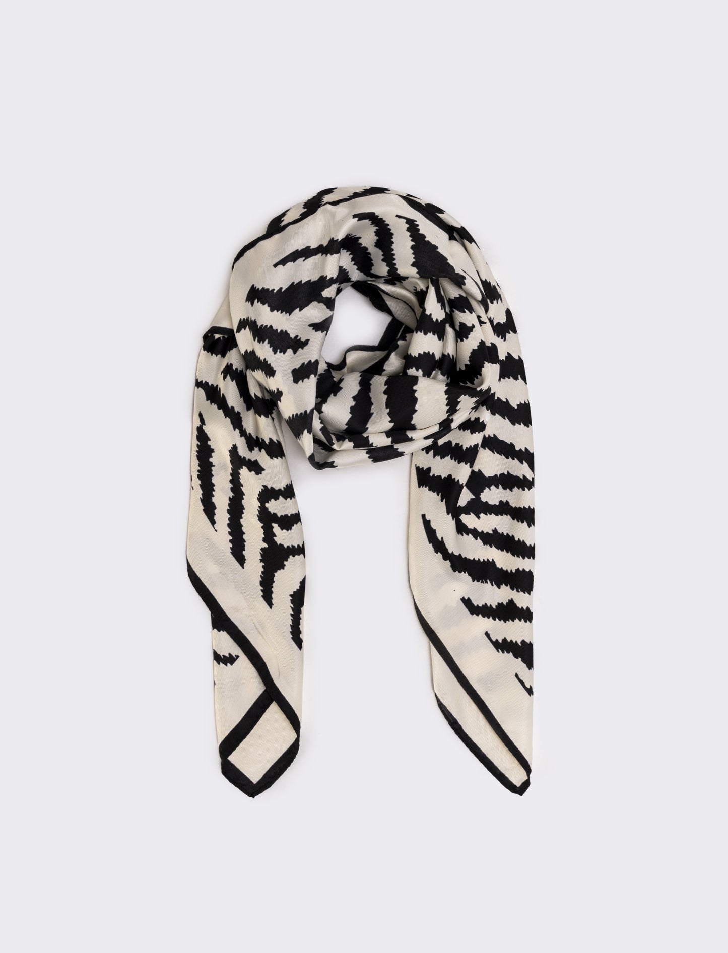 90x90 cm scarf with various patterns - Animalier