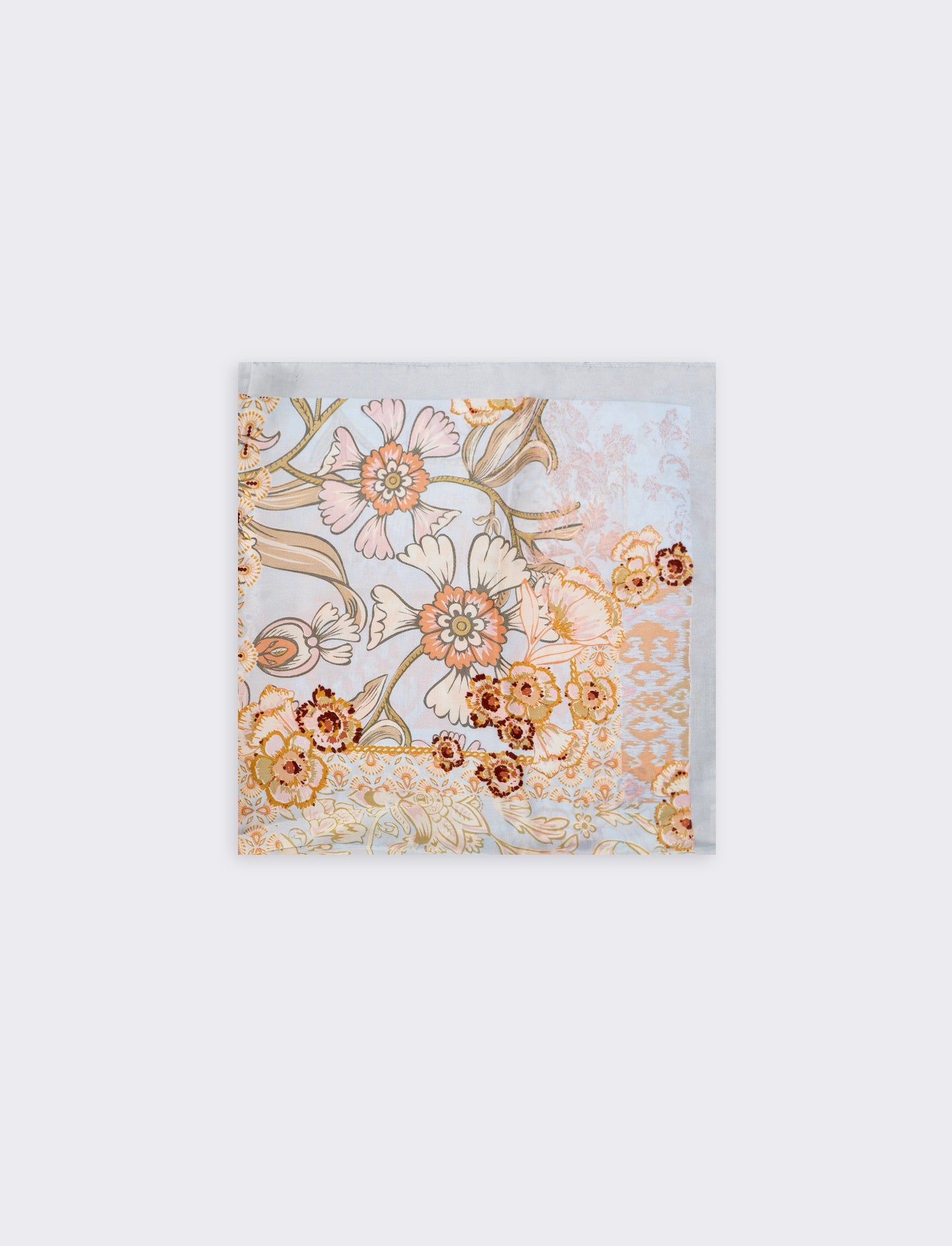 Foulard 70x70cm con fantasie uniche - Denim