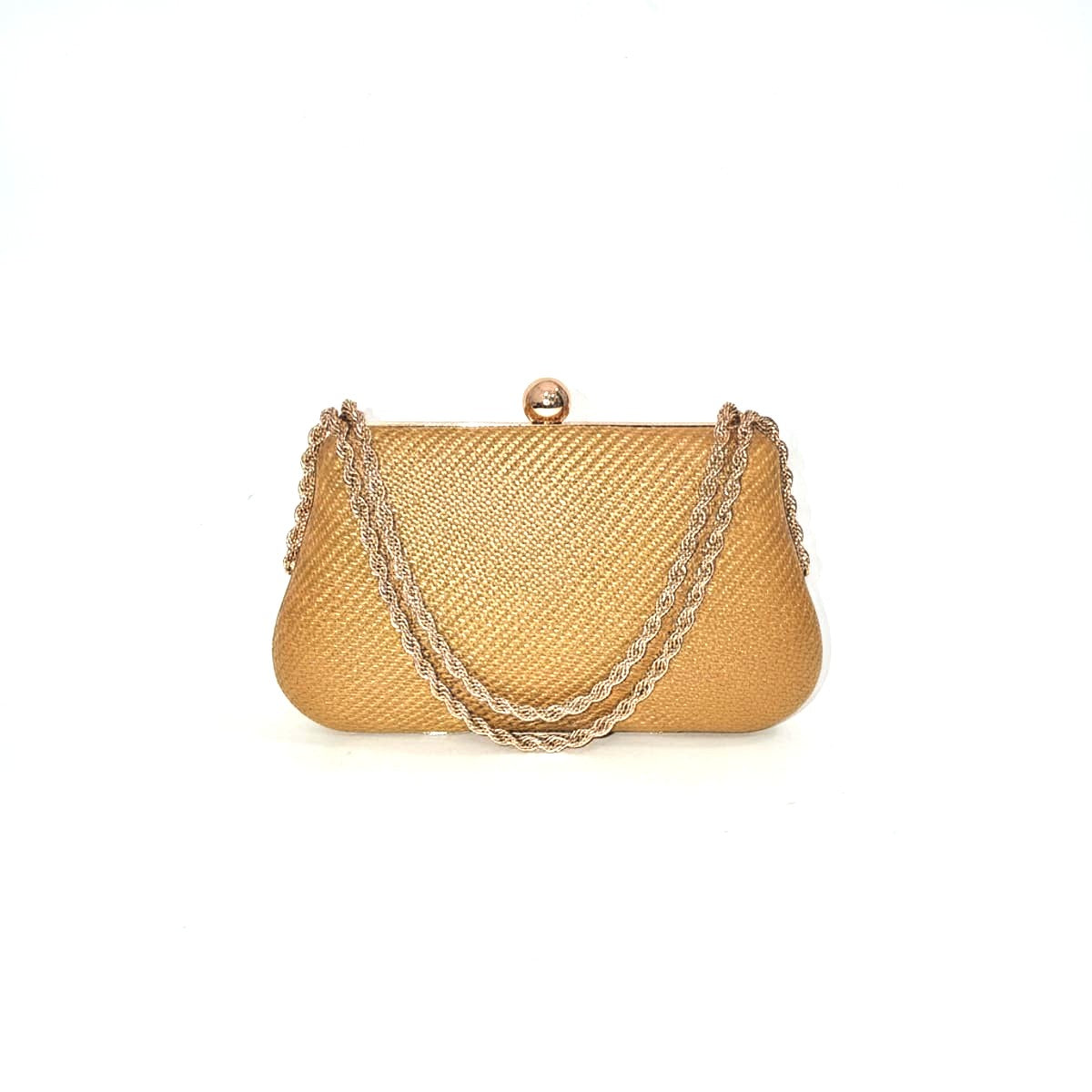 Borsetta donna rigida a spalla in carta - Beige
