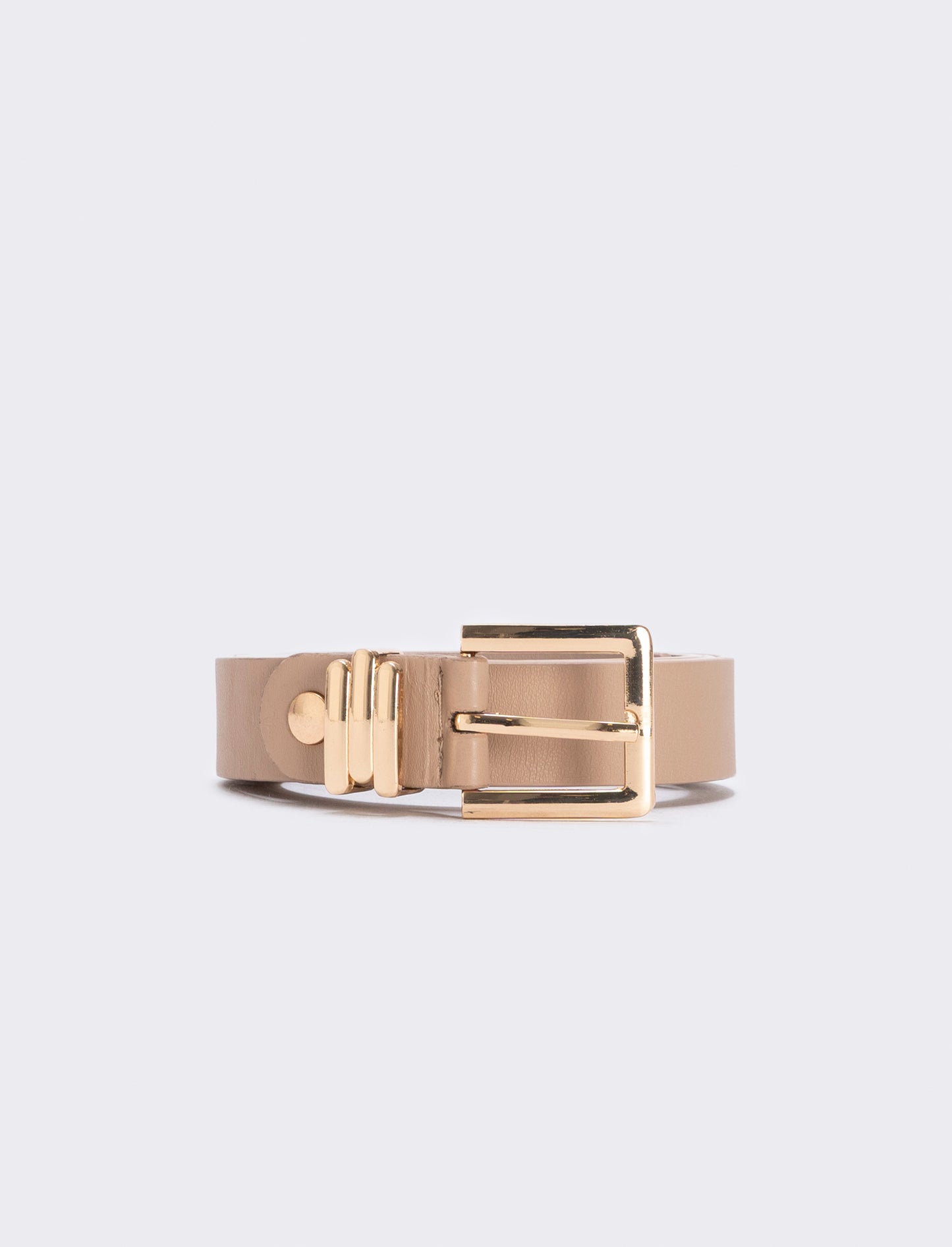 Cintura metallo 3 passanti 2,5 cm - Rosa
