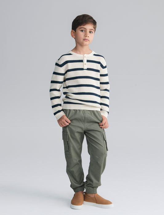 Jogger  cargo - Verde salvia