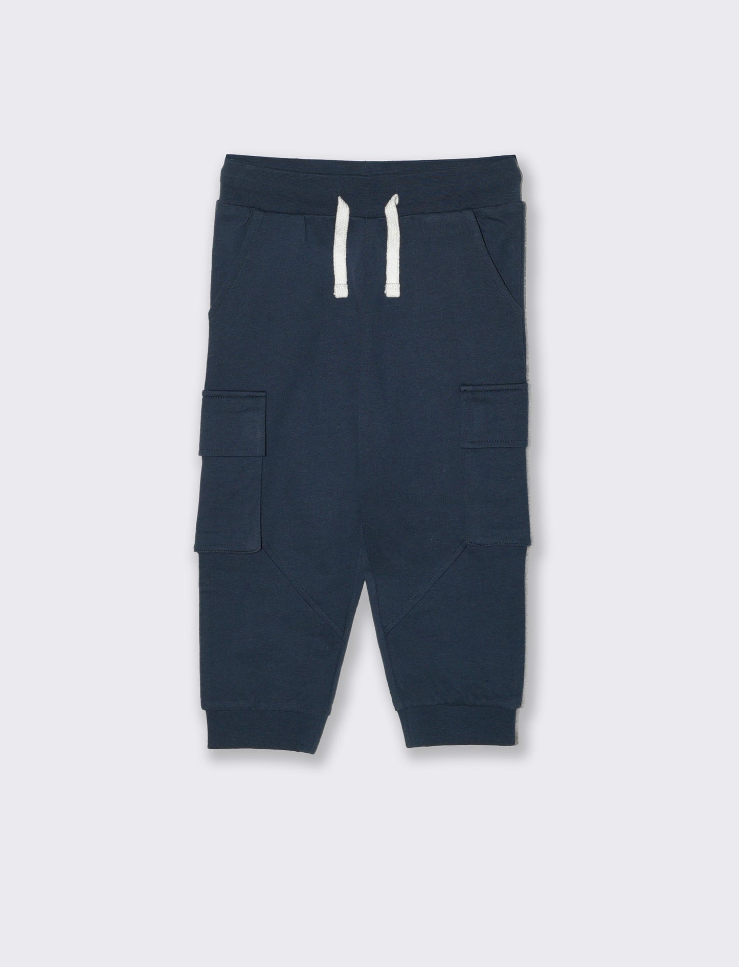 Jogger sportivi con tasconi laterali - Blu