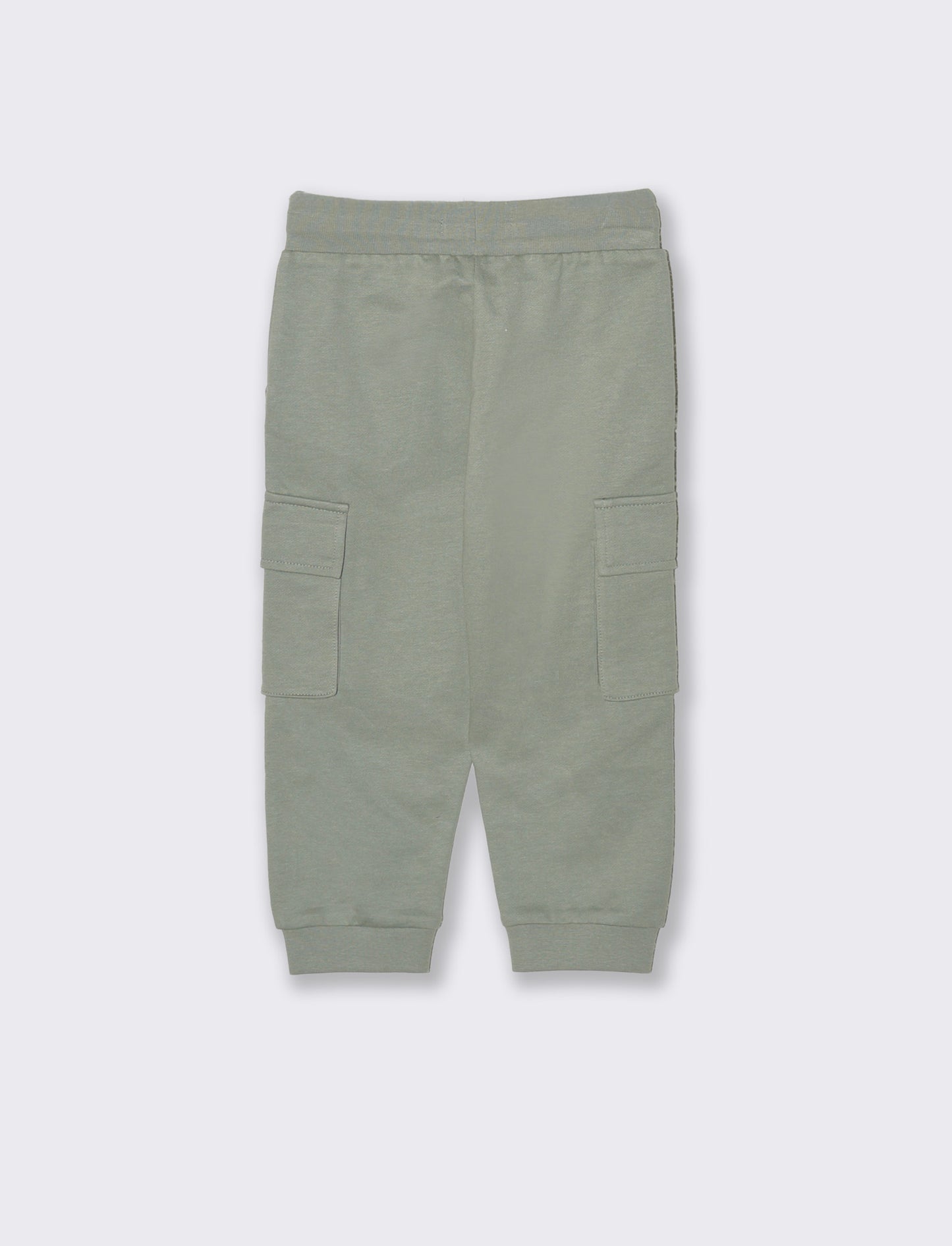 Jogger sportivi con tasconi laterali - Verde salvia