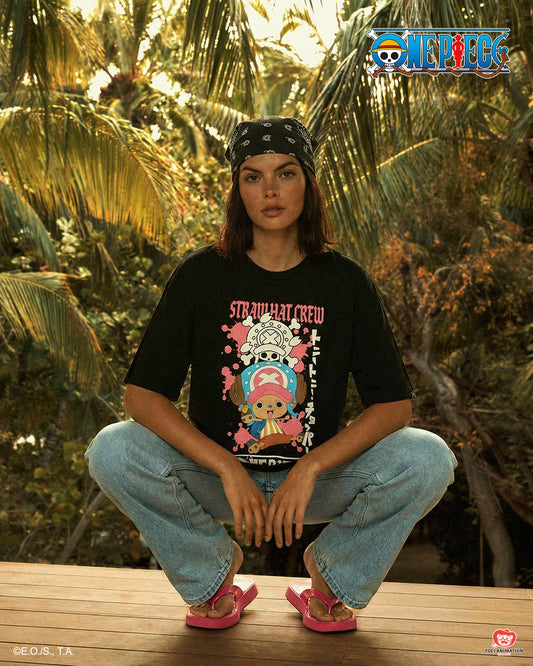 T-shirt One Piece girocollo maniche corte - var 3