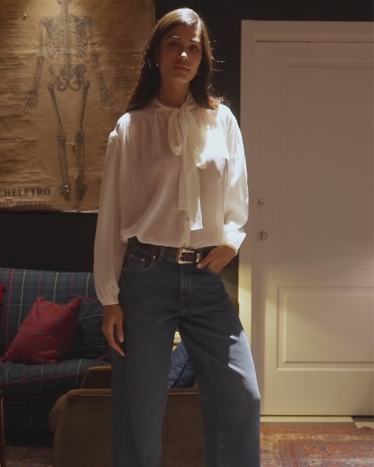 JEANS BAGGY BALLON - Denim