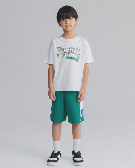T-shirt Skatepark - Bianco